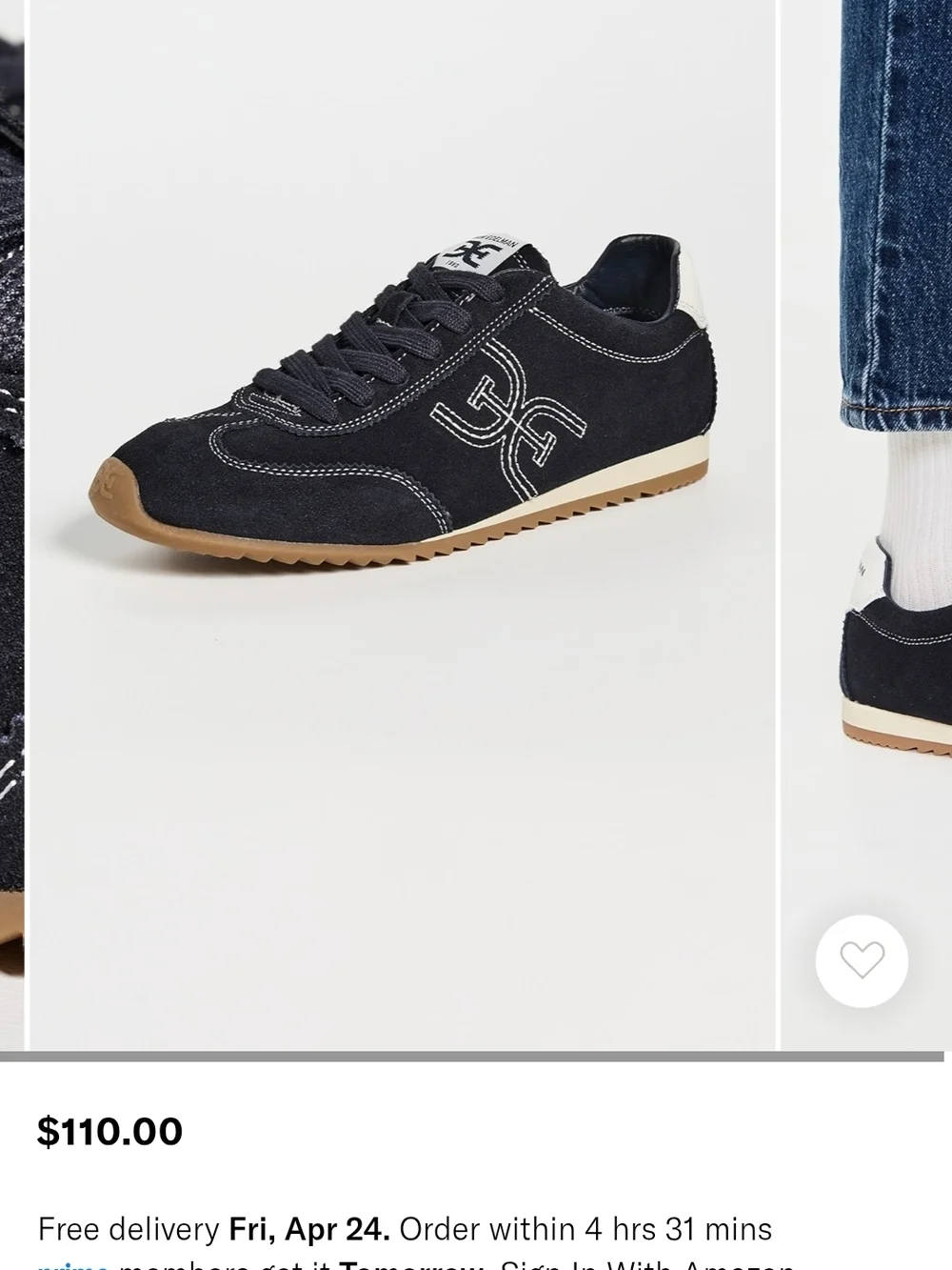 Sam Edelman Isella Suede Sneakers - Picture 6 of 12